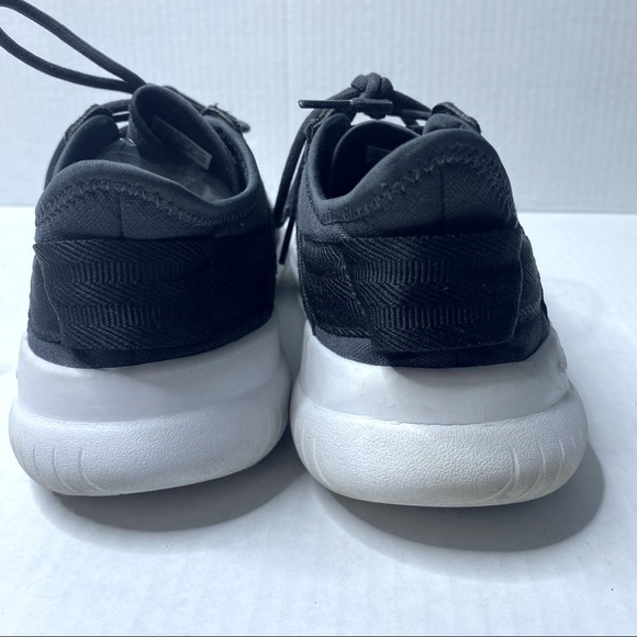 Adidas cloudfoam QT FLEX black blue white sneakers size 9 - Picture 3 of 10